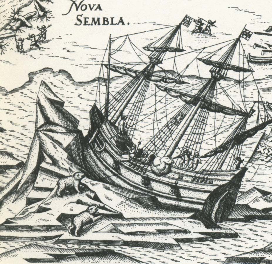 william r clark 1596 seglade hollandaren willem barents till novaja semlja dar hartyg skruvades upp ovanpa packisen